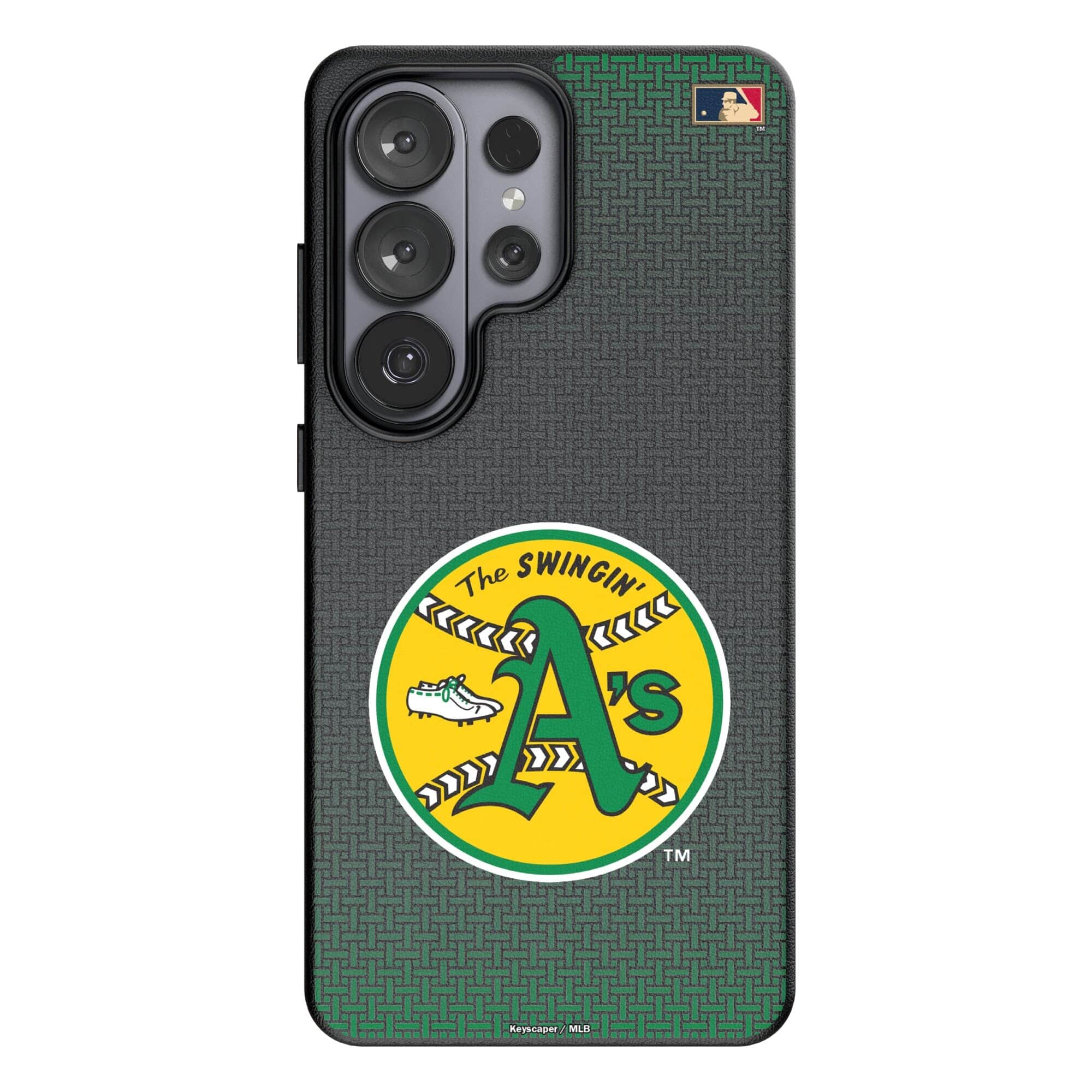Keyscaper - Cooperstown Teams - Oakland Athletics Cooperstown Collection 1971-1981 Galaxy Magnetic Bump Case - S26 Plus - Black price history on PriceWatchPro