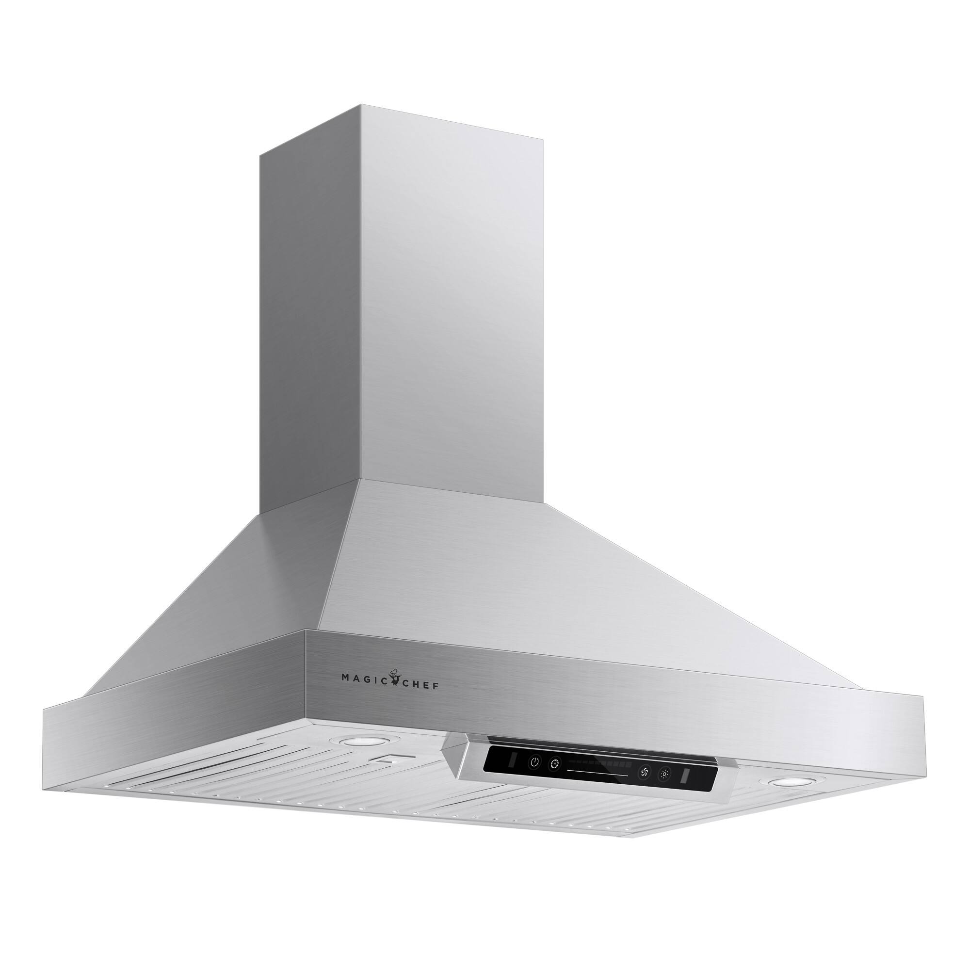 Alt View 4. Magic Chef - 30" Stainless Steel Range Hood - Stainless Steel.