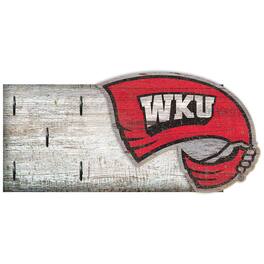 Fan Creations - Western Kentucky Hilltoppers 6" x 12" Mounted Key Holder - Multicolor