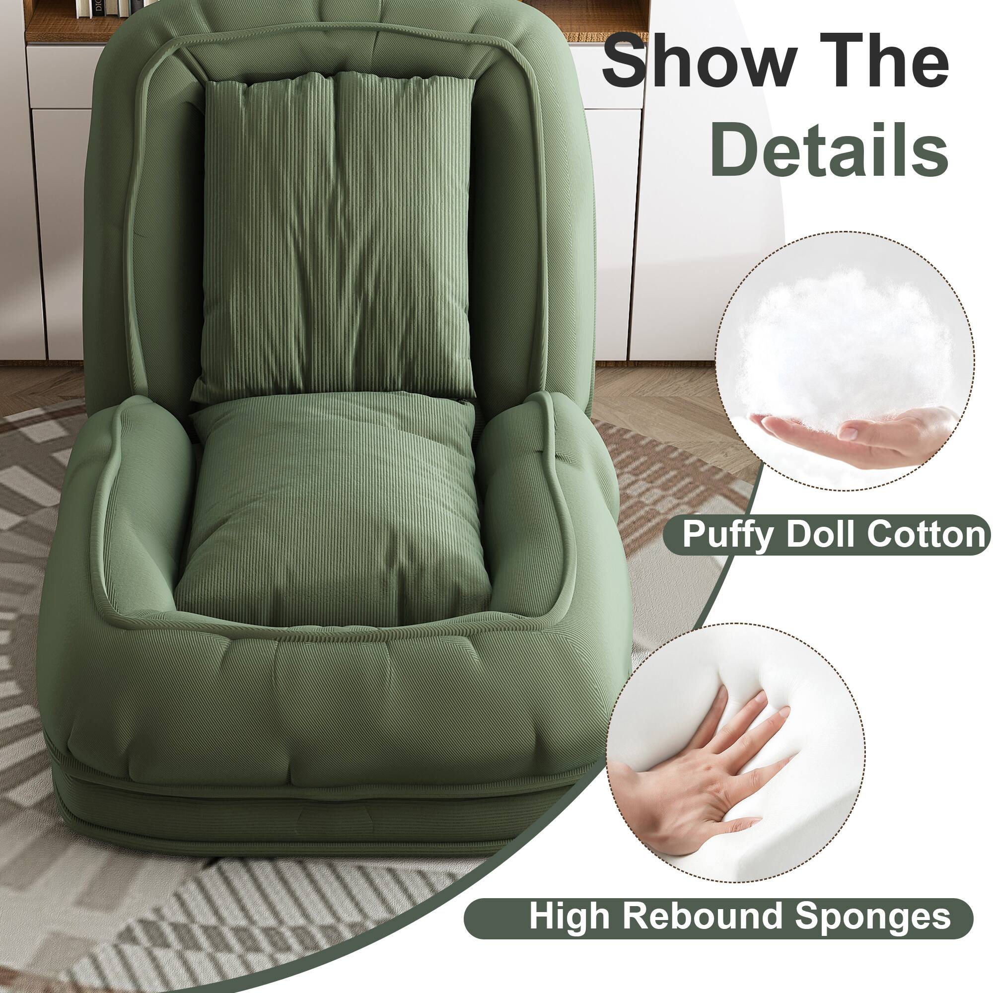 Show The Details  
Puffy Doll Cotton  
High Rebound Sponges