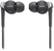 Front Standard. Sony - Ear Bud Headphones - Black.