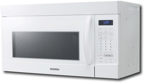 Best Buy: Samsung 1.8 Cu. Ft. Over-the-Range Microwave White SMH9187W