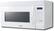 Angle Standard. Samsung - 1.8 Cu. Ft. Over-the-Range Microwave - White.