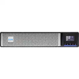 Eaton - 5PX G2 1500VA 1500W 208V Line-Interactive UPS - 8 C13 Outlets, Cybersecure Network Card Option, Extended Run, 2U - Black
