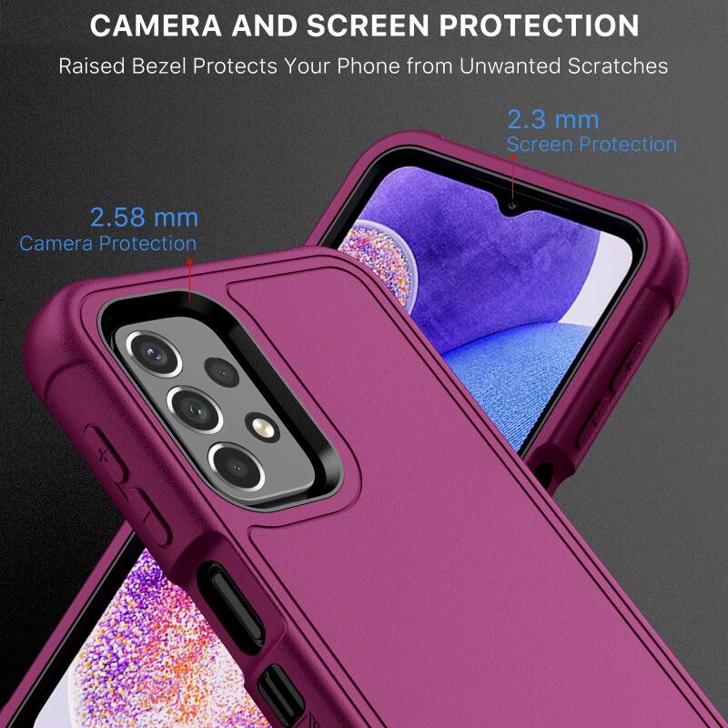 CAMERA AND SCREEN PROTECTION
Raised Bezel Protects Your Phone from Unwanted Scratches
2.3 mm Screen Protection
2.58 mm Camera Protection