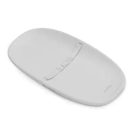 Front. Dream on Me - Evolur 30 Inch Eva Changing Pad - Light Gray.