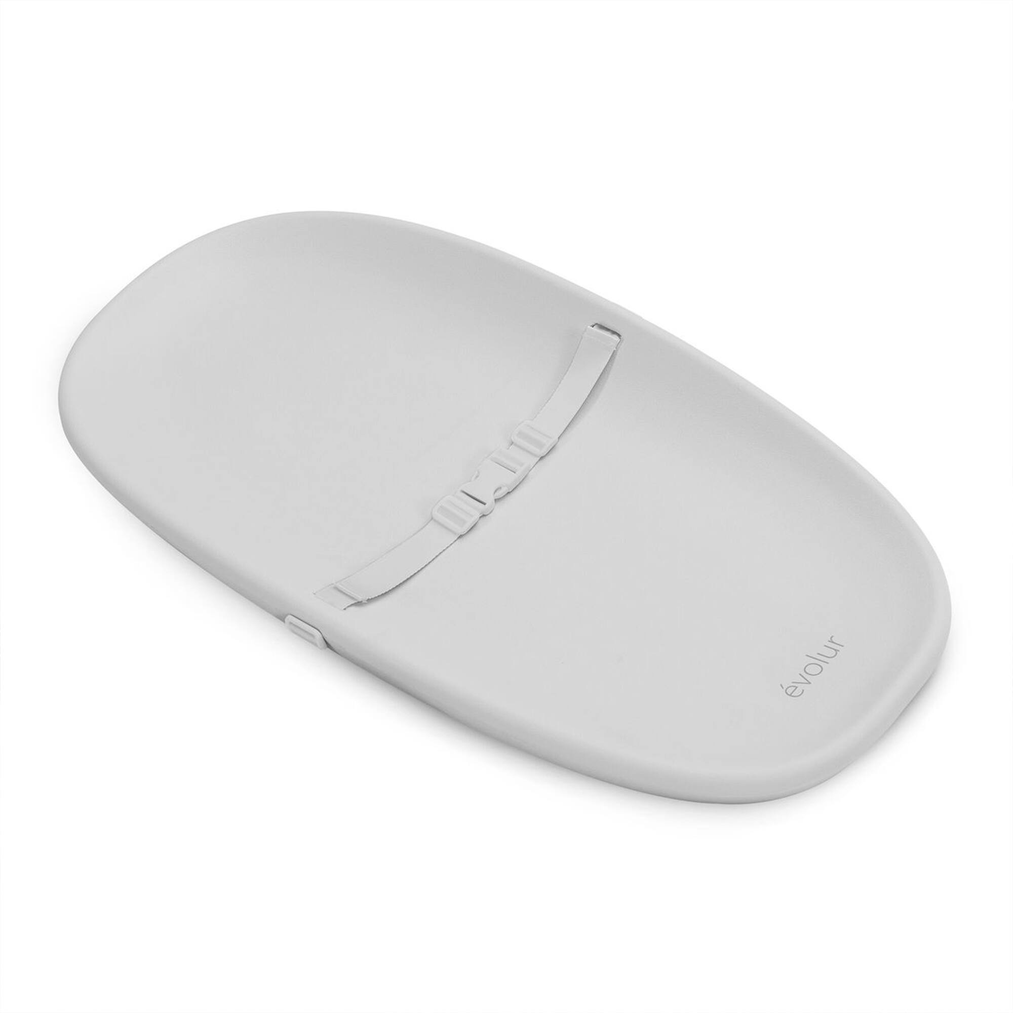 Front. Dream on Me - Evolur 30 Inch Eva Changing Pad - Light Gray.
