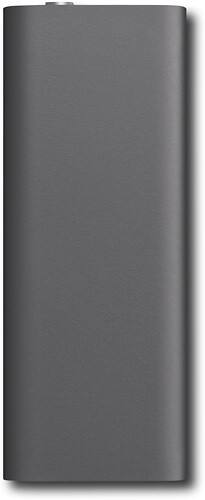 Front Standard. Apple® - iPod shuffle® 4GB* MP3 Player - Black.