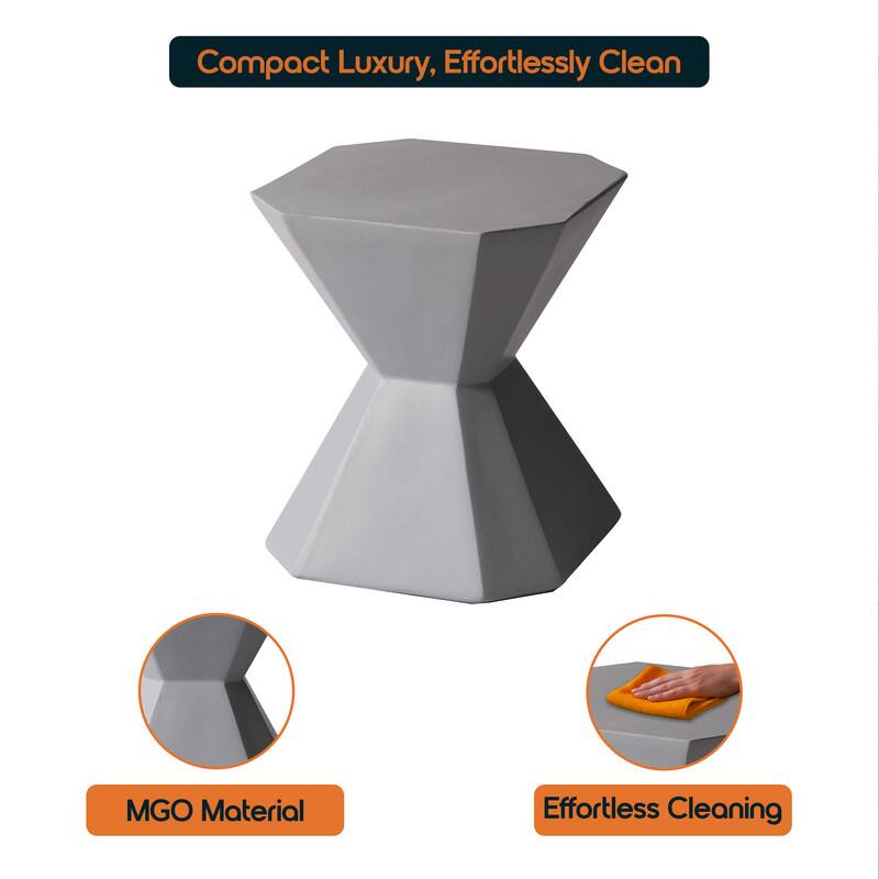 Compact Luxury, Effortlessly Clean  
MGO Material  
Effortless Cleaning