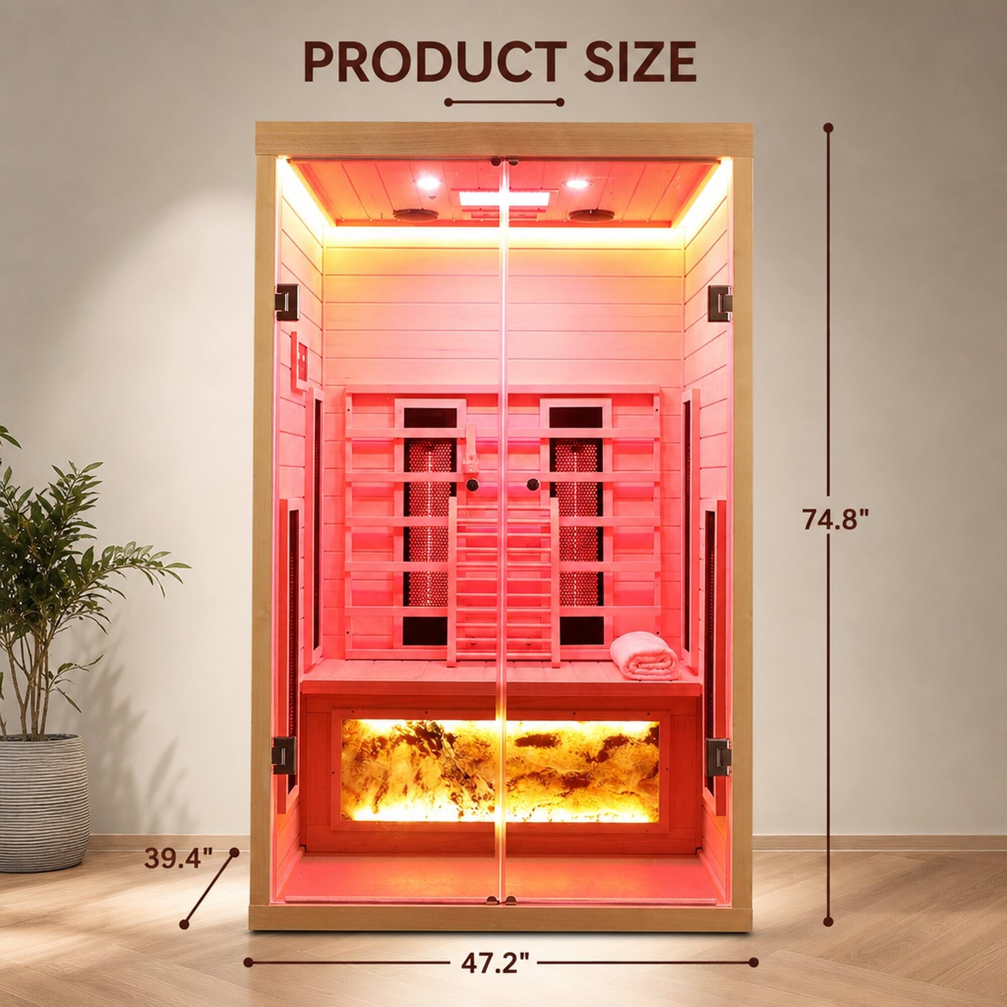 PRODUCT SIZE
74.8"
39.4"
47.2"