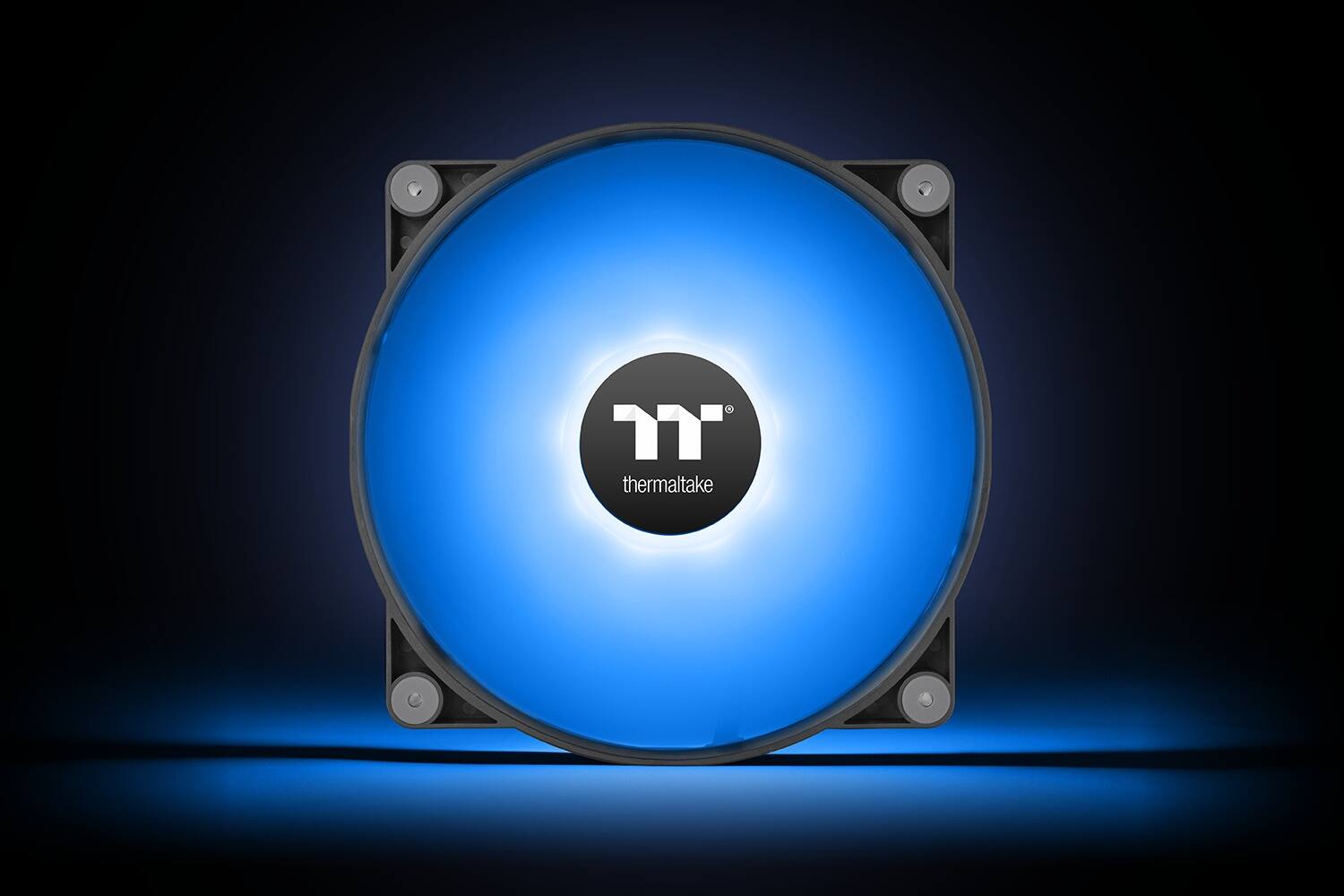 Alt View 10. Thermaltake - CT200 ARGB PWM 200mm Computer Case Fan with Hydraulic Bearing (Single Pack) - Black.