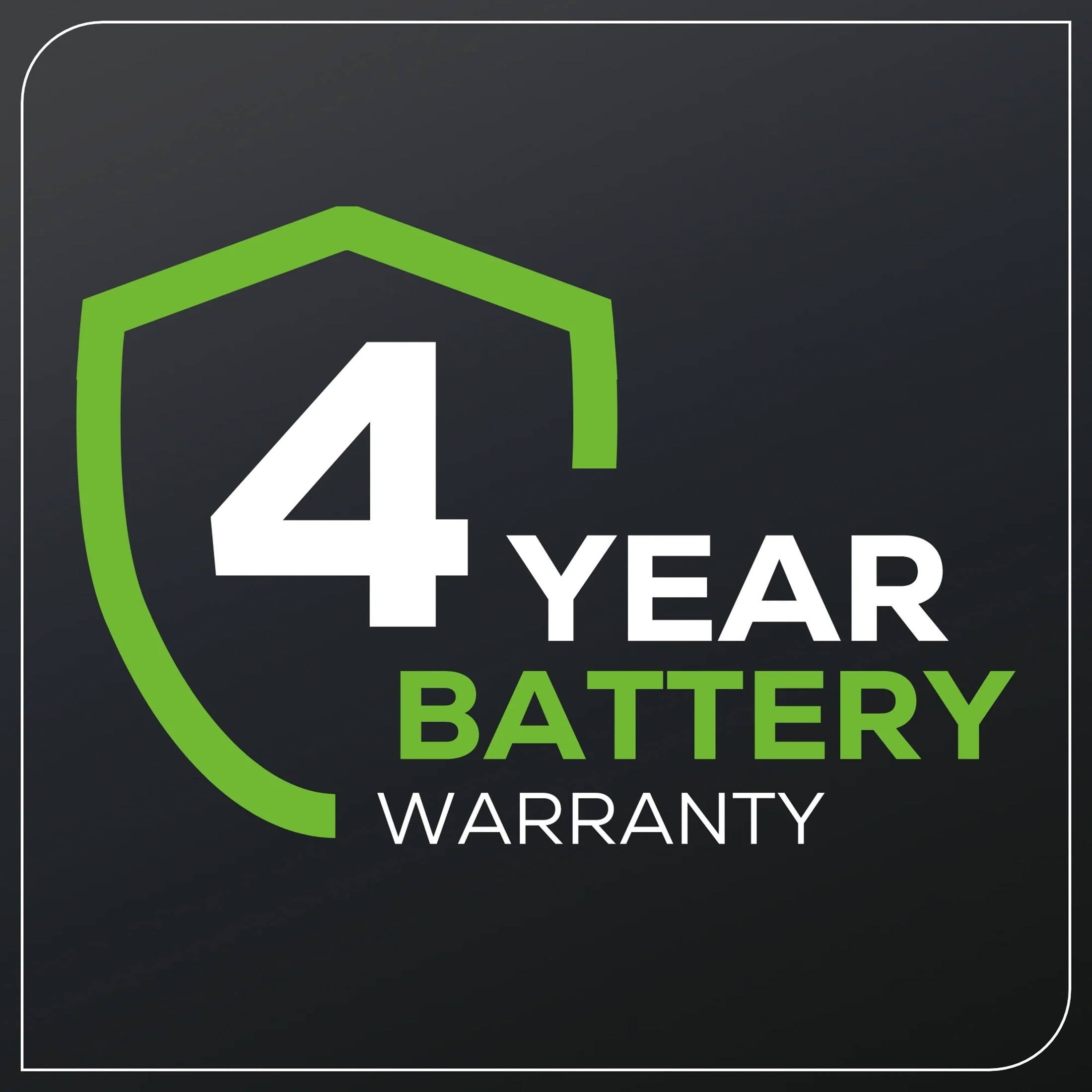 4 YEAR BATTERY WARRANTY