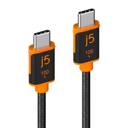 j5create - USB-C 100W Sync & Charge Cable - Black