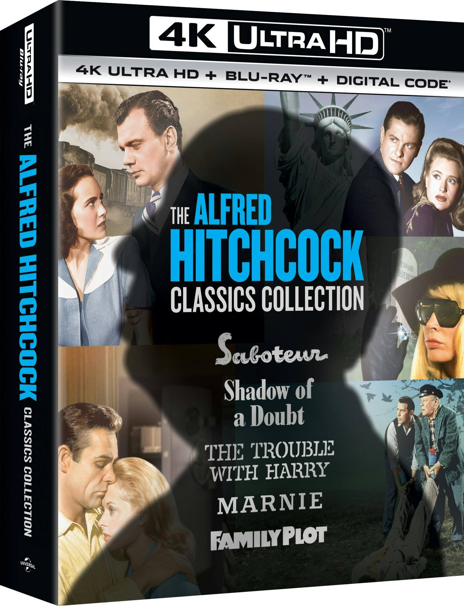 Angle. The Alfred Hitchcock Classics Collection, Vol. 2   - 4K Blu-Ray.