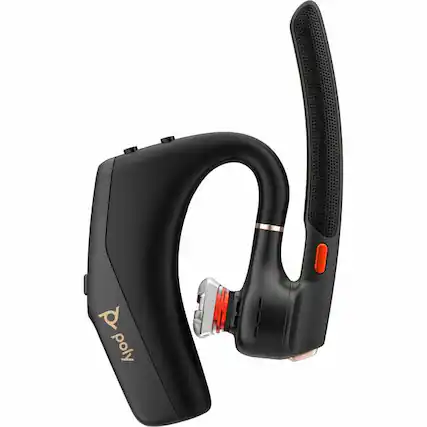Front. HP - Poly Voyager Legend 50-M Earset - Microsoft Teams Certification - Mono - Wireless - Bluetooth - 98.4 ft - 16 Ohm - Black.