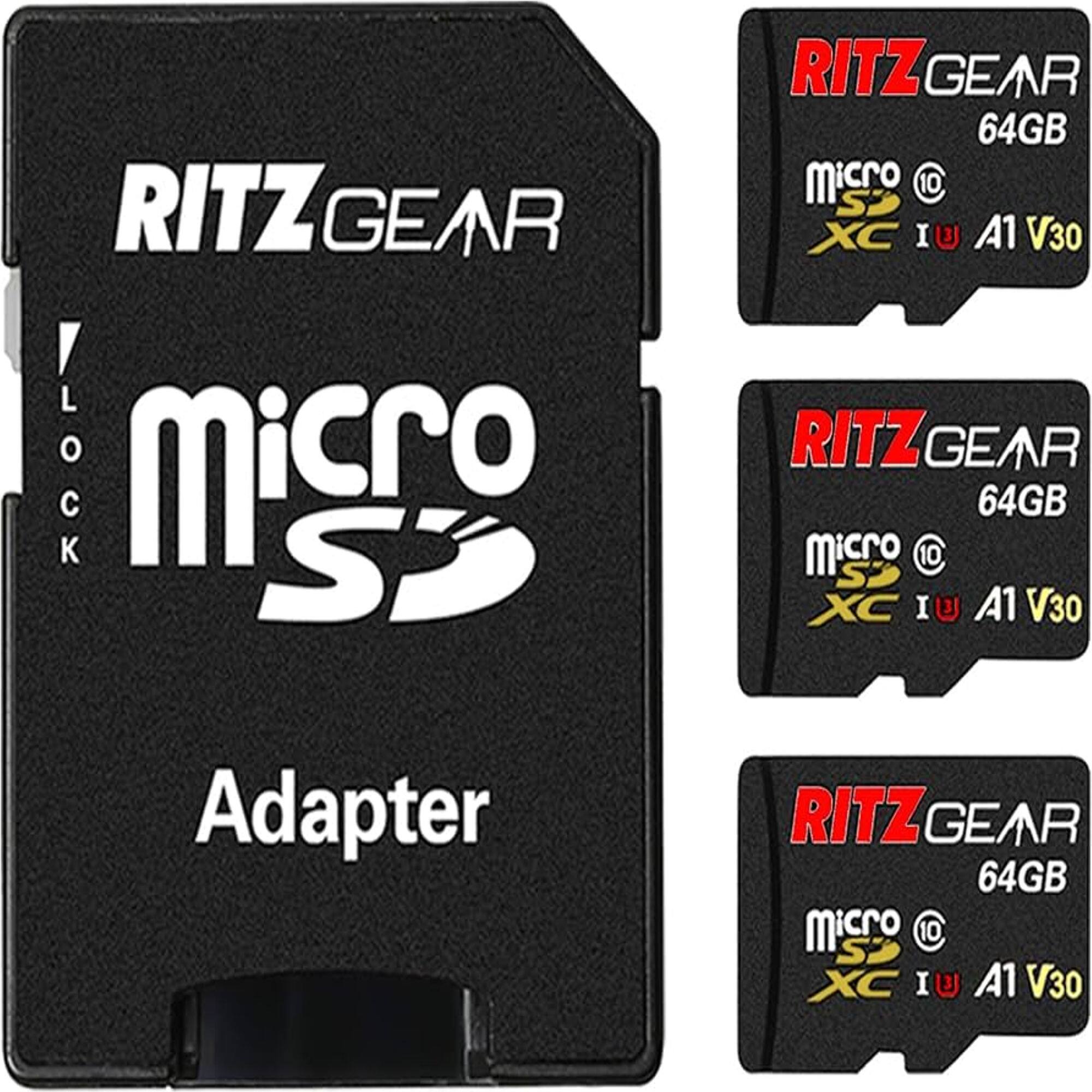 RITZ GEAR 64GB Micro S C 10 XC I U A1 V30
RITZ GEAR 64GB Micro S C 10 XC I U A1 V30
Adapter
RITZ GEAR 64GB Micro S C 10 XC I U A1 V30