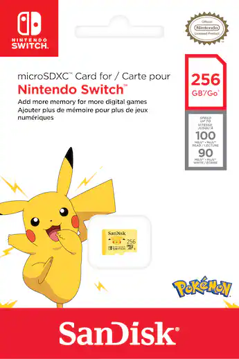 pokemon micro sd card Pokmon SanDisk microSD Cards Release Info