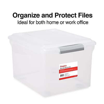 Organize and Protect Files  
Ideal for both home or work office