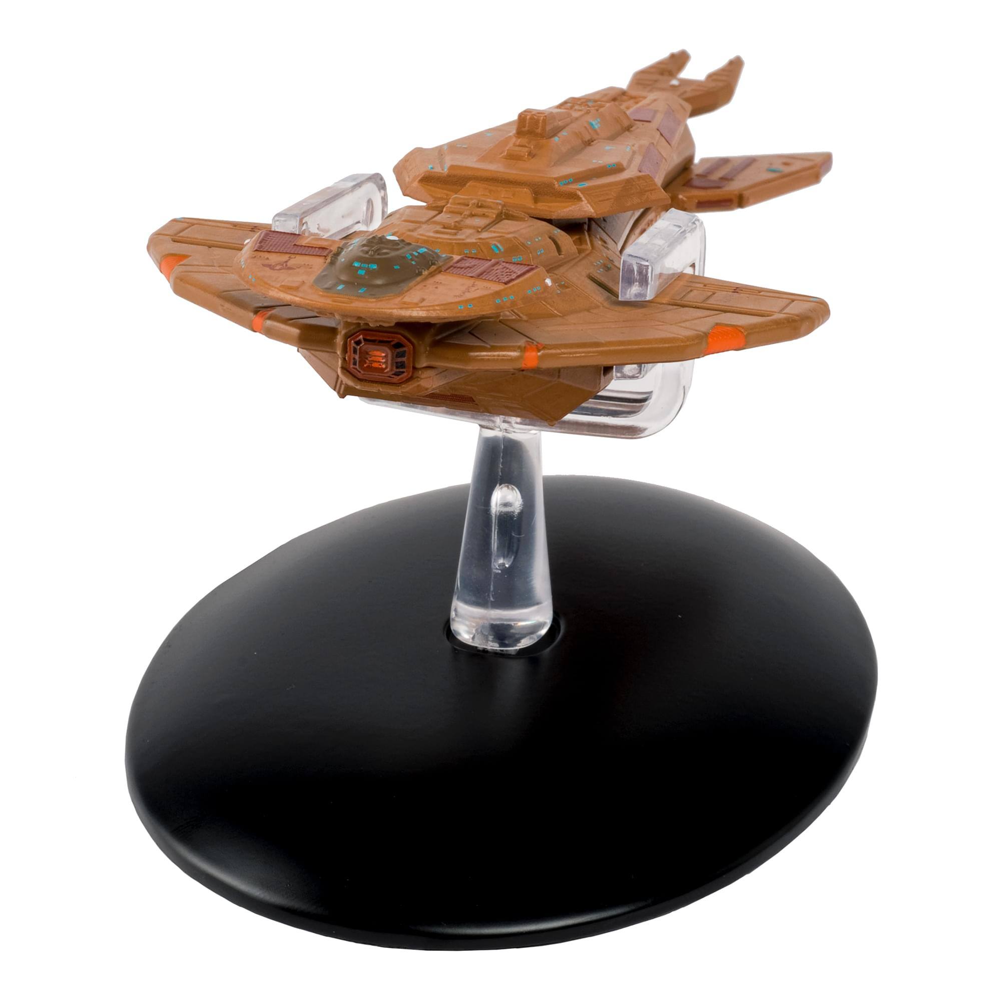 Alt View 1. Eaglemoss - Eaglemoss Star Trek Starship Replica | Cardassian Keldon Class - Brown.