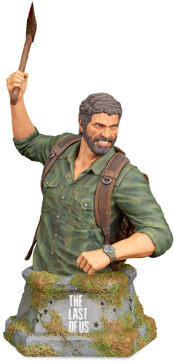 Dark Horse Comics - Dark Horse - The Last Of Us - Joel With Hatchet Bust - COLLECTIBLES - Multicolor