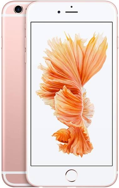 Apple - Refurbished Excellent - iPhone 6s Plus A1687 (Fully Unlocked) 32GB w/ Wireless Earbuds - Rose Gold