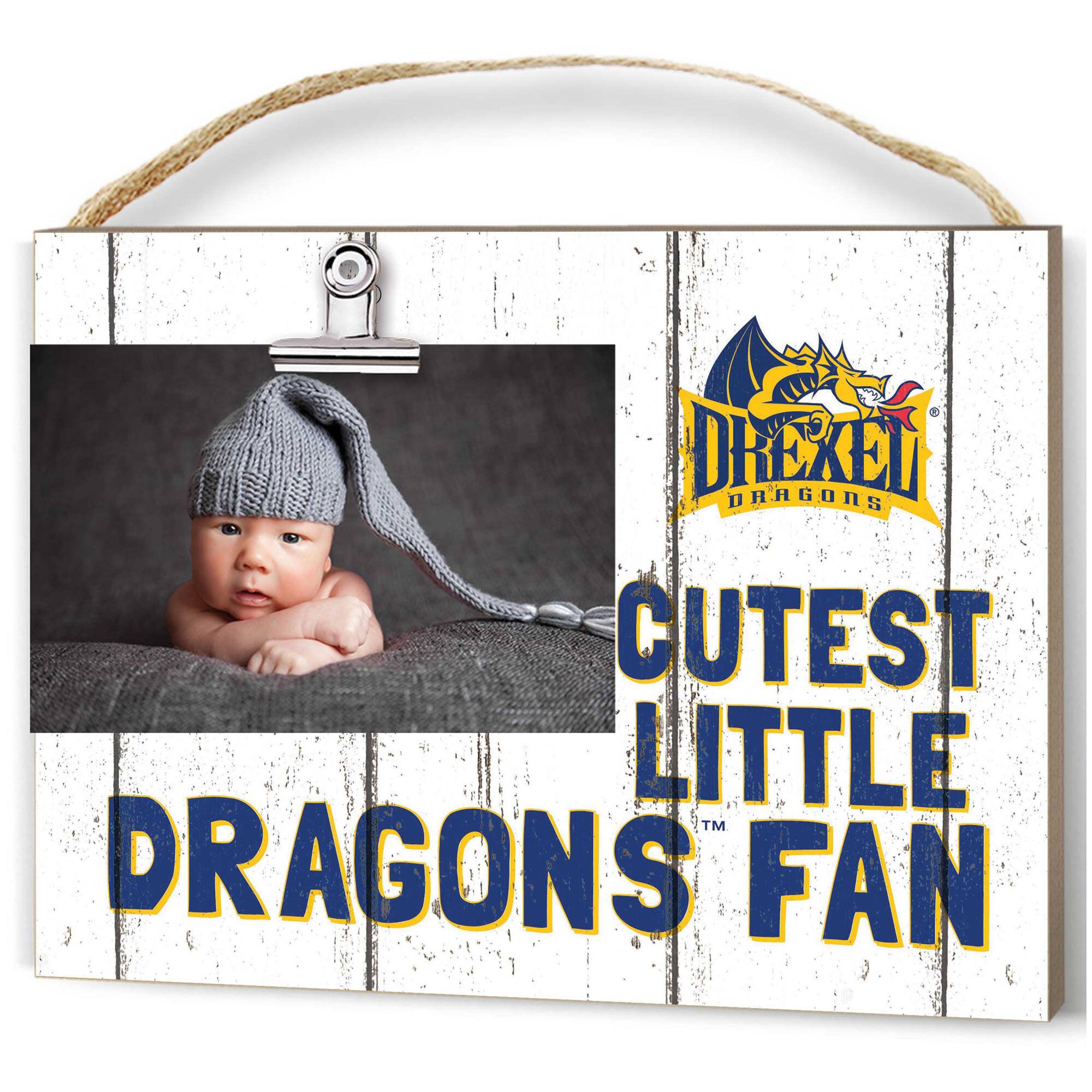 Drexel Dragons 16" x 22" Cutest Little Weathered Logo Frame