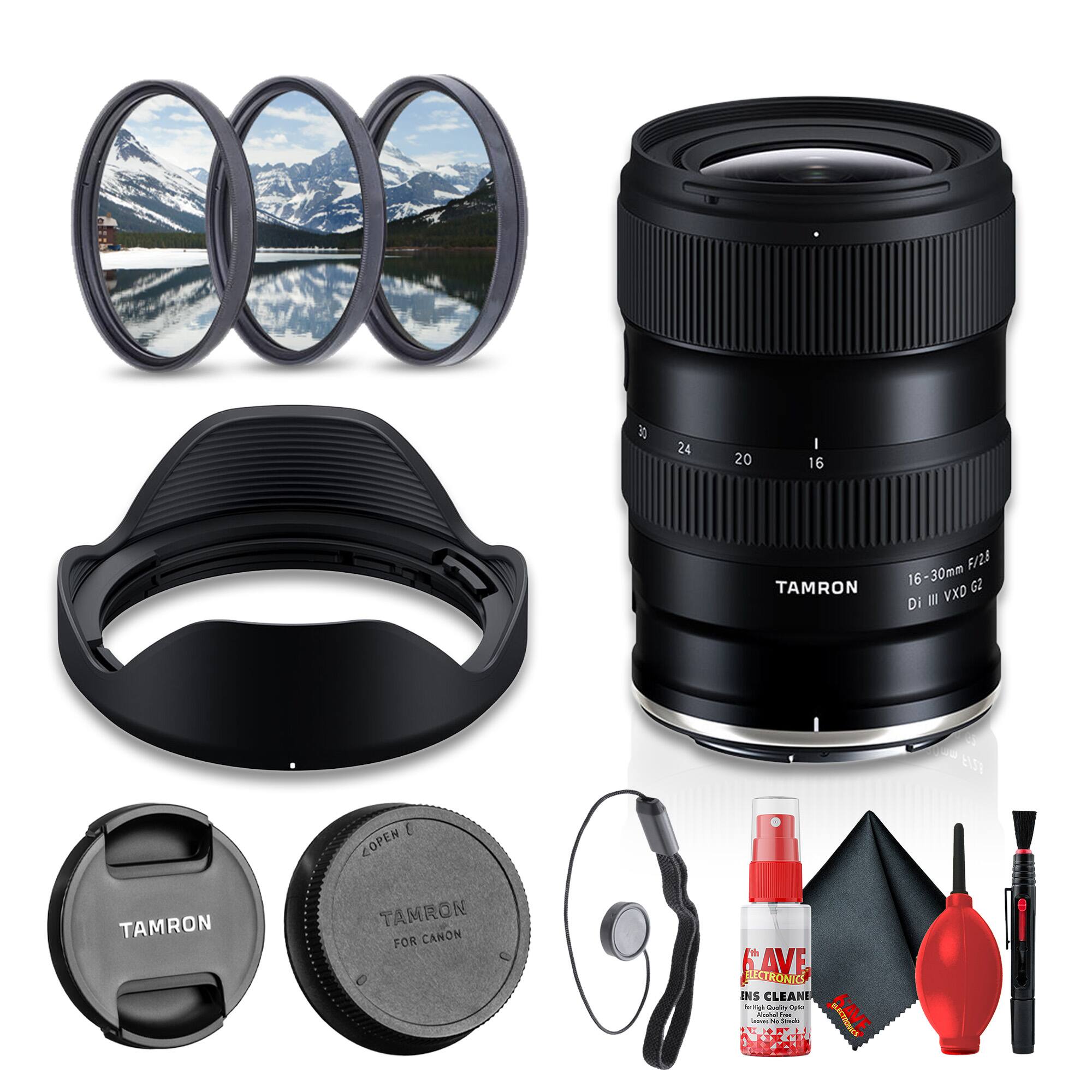 Tamron - 16-30mm f/2.8 Di III VXD G2 Lens for Nikon Z Bundle - Black price history on PriceWatchPro