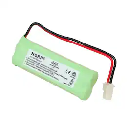 HQRP - Phone Battery for Vtech BT183482 BT283482 89-1348-01 LS6405 LS6426 LS6475 LS6425 LS6425-2 2.4V 400mAh NI-Mh