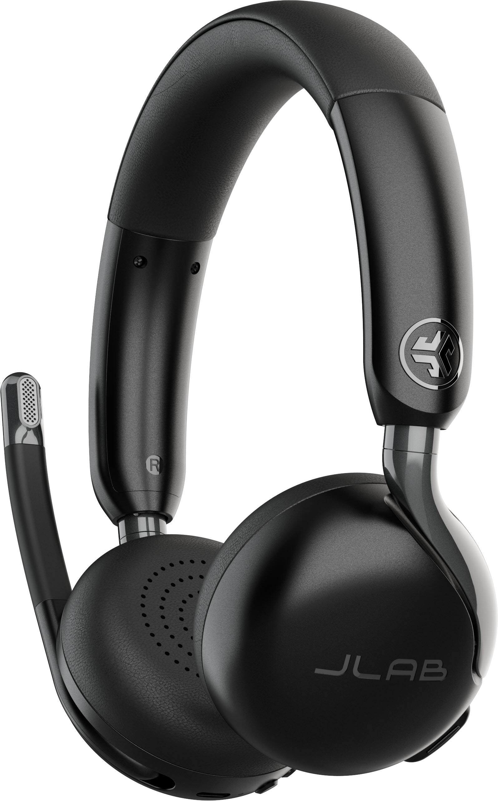 Back. JLab - GO Work Wireless On-Ear Headset (3rd Gen) - Black.