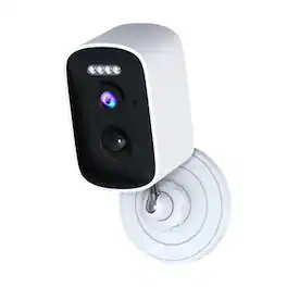 Cluzine - 4MP Tuya Wireless Camera, Waterproof Solar Powered Wireless Smart HD Security Monitor