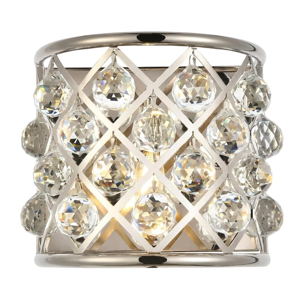 Urban Classic - Madison 1 light Wall Sconce Clear Royal Cut Crystal - Polished Nickel price history on PriceWatchPro