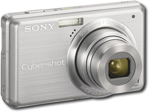 Best Buy: Sony Cyber-shot 10.1-Megapixel Digital Camera Silver DSC 