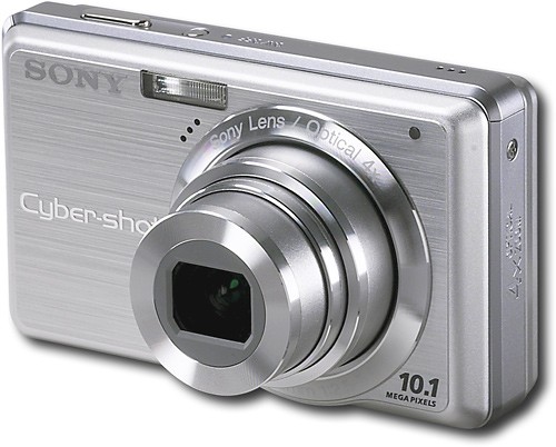 Best Buy: Sony Cyber-shot 10.1-Megapixel Digital Camera Silver DSC