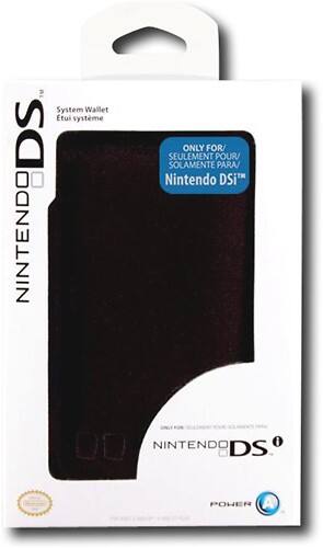 Front Standard. BD&A - System Wallet for Nintendo DSI.