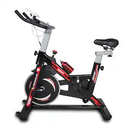 Anysun - Indoor Exercise Bike Cycling Bike with Comfortable Seat Cushion - Black