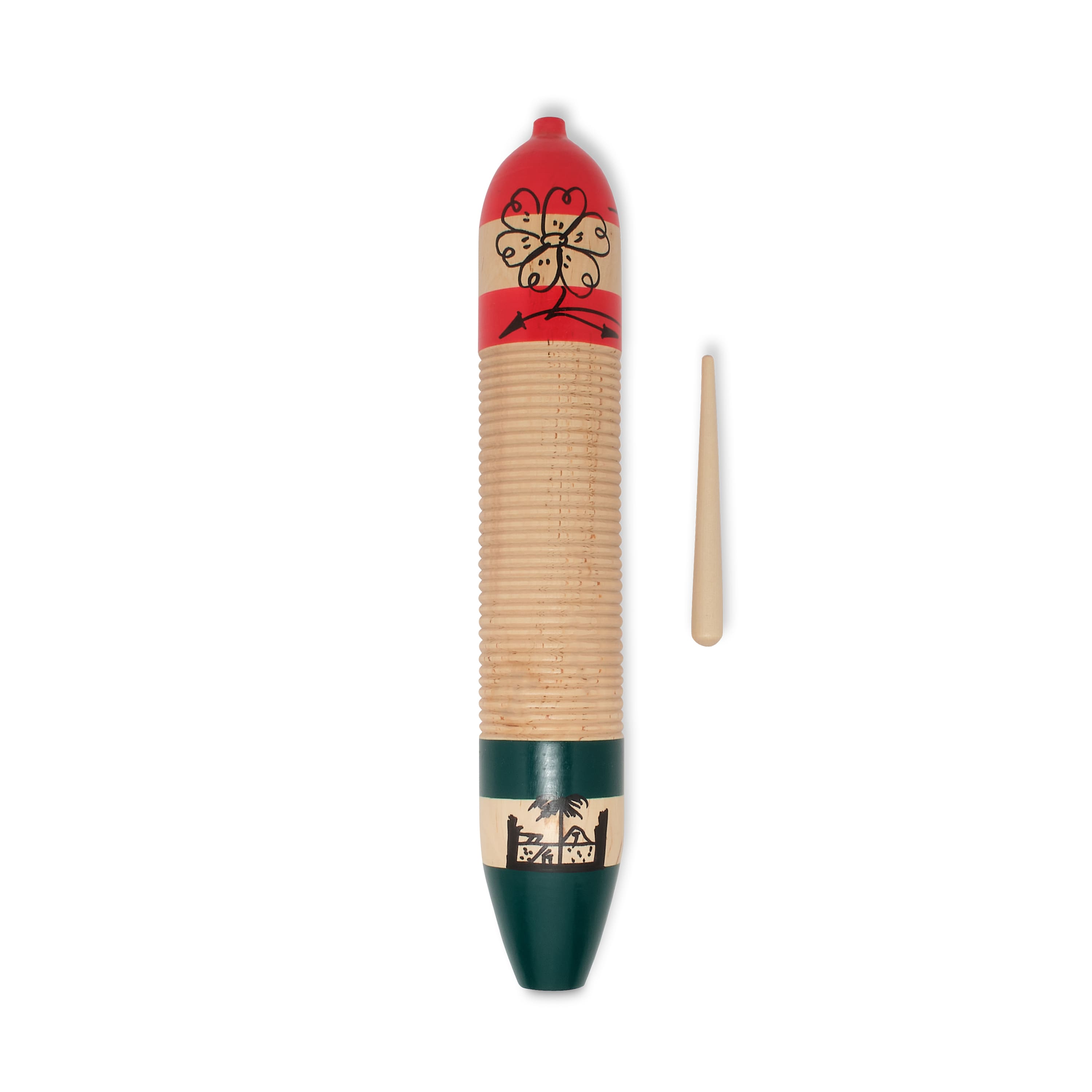 Latin Percussion - Cylinder Guiro with Scraper price history on PriceWatchPro