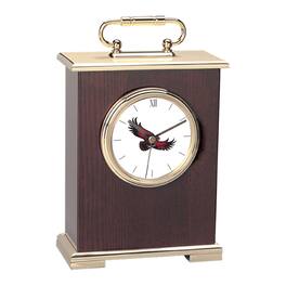 Jardine - Saint Joseph's Hawks Primary Team Logo Carriage Clock - Gold