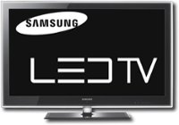 Front Standard. Samsung - 55" Class / 1080p / 120Hz / LED-LCD HDTV.