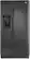 Front Standard. Maytag - 25.1 Cu. Ft. Side-by-Side Refrigerator with Thru-the-Door Ice and Water - Black.