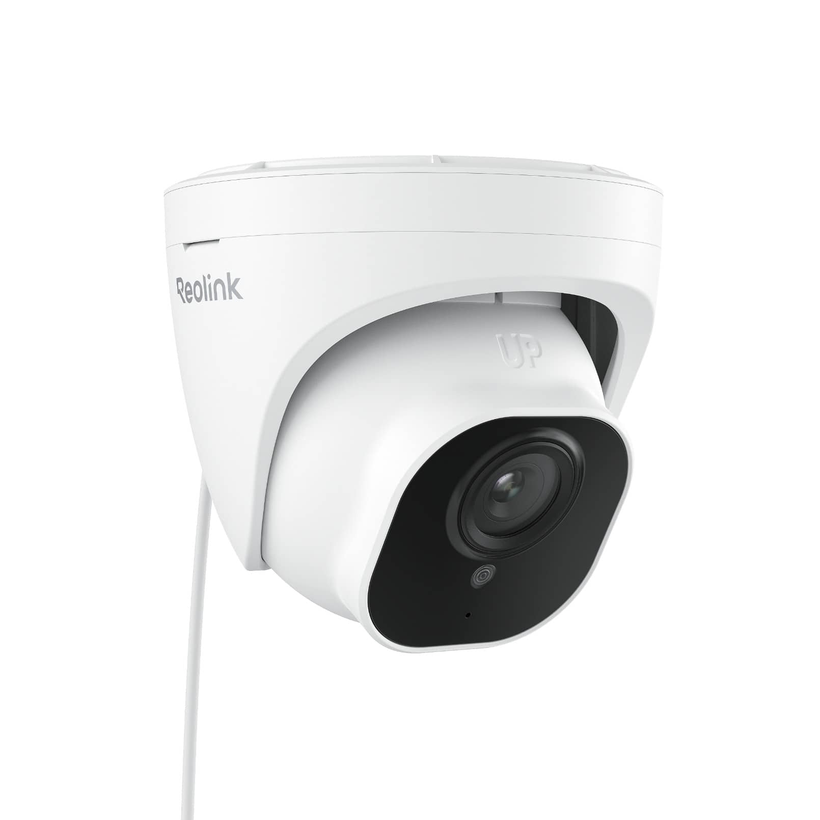 Reolink - RLC-520A 5MP PoE IP Camera, Smart Person/Vehicle Detection, with Microphone Audio IP66 Weatherproof for Outdoor - White