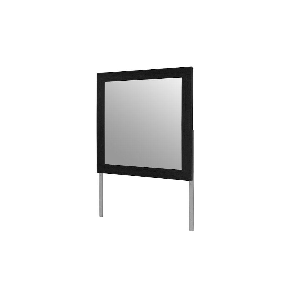 Left. Global Furniture USA - Emma Black/Grey Mirror - Black,Grey.