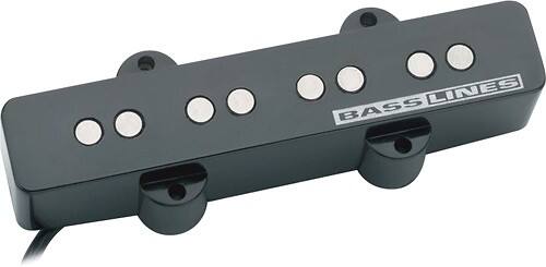 Angle Standard. Seymour Duncan - STK-J1N Jazz Bass® Neck Pickup - Black.