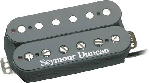 Angle Standard. Seymour Duncan - TB-6 Duncan Distortion Trembucker Bridge Humbucker - Black.