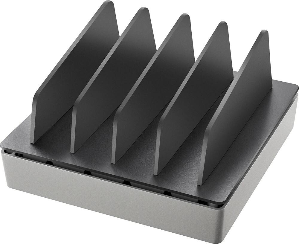 Front Zoom. Insignia™ - 4-Port Charging Station.