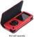 Angle Standard. ReCOVER - Alpine Case for 4th-Generation Apple® iPod® nano - Black/Red.