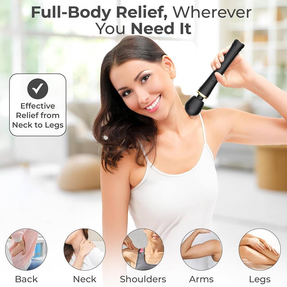 Full-Body Relief, Wherever You Need It

Effective Relief from Neck to Legs

Back  
Neck  
Shoulders  
Arms  
Legs
