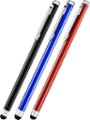 Front Zoom. Insignia™ - Styluses (3-Count) - Black/Red/Blue.