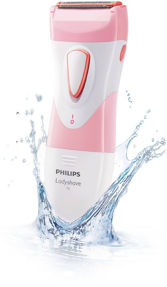 Pink Philips Razor Philips SatinShave Essential Women’s Electric Shaver for Legs, Cordless ...