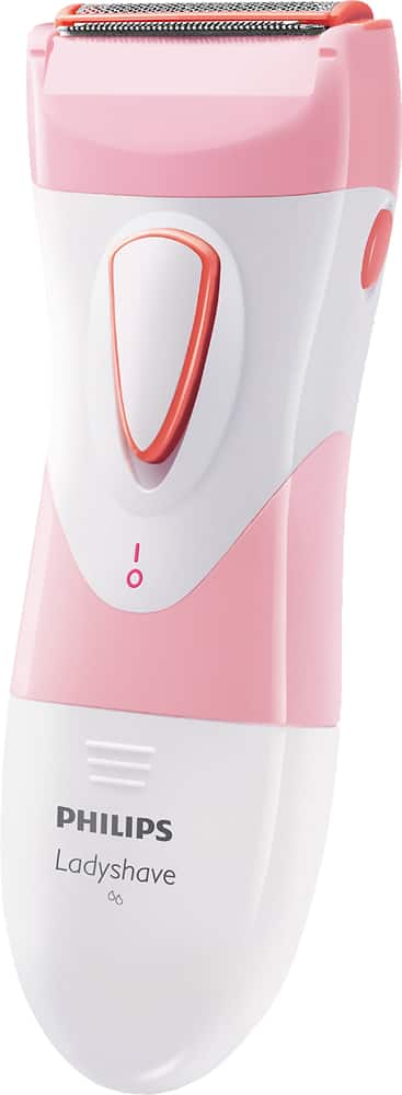 "Philips SatinShave Essential Wet and Dry Electric Shaver for Legs and Body. Safe and Easy Shaving."