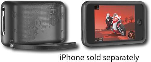 Front Standard. DLO - Jam Jacket Game for 2nd-Generation Apple® iPod® touch - Black.